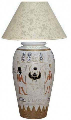 Ägyptische  Amphore als Lampe