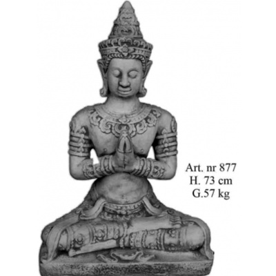 Thai Buddha Sitzend groß betende Hände