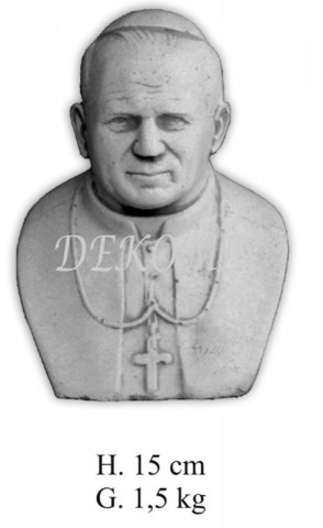 Büste  Papst Jan Paul II klein