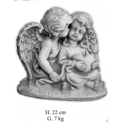 Schutzengel Mädchen mit Herz