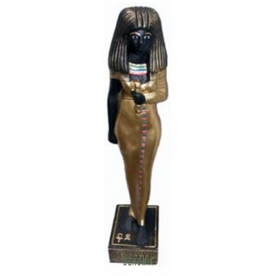 Ägypterin stehend auf dem Podest klein