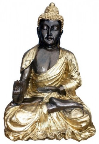 Thai Buddha mit nach vorne gestreckter Hand  - sitzend XXL
