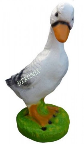 Ente stehend Kopf seitlich