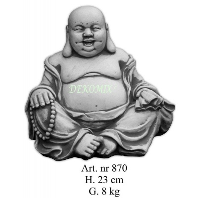 Glückliche Buddha sitzend kl.