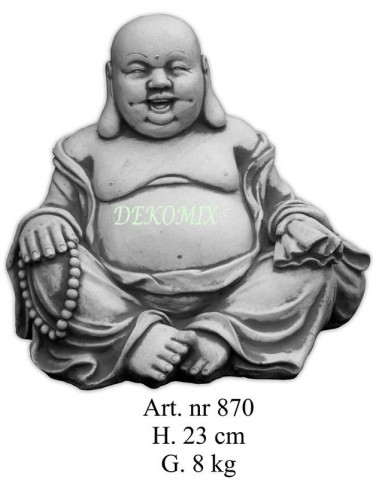 Glückliche Buddha sitzend kl.