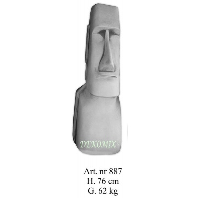 Moai (Moai Maea) steinerne Figur XL