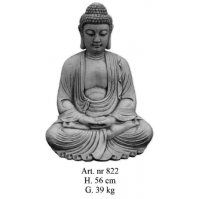 Thai Buddha im Schneidersitz sitzend mt. groß