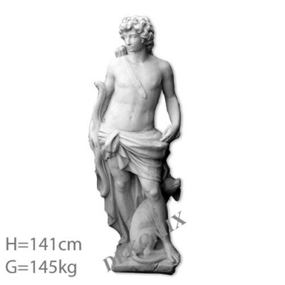 Apollon Jäger mit Pfeil und Bogen 