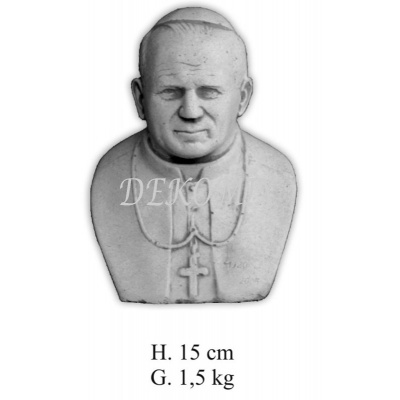 Büste  Papst Jan Paul II klein