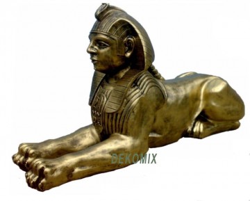 Sphinx liegend mittelgroß