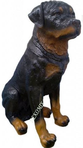 Rottweiler sitzend groß