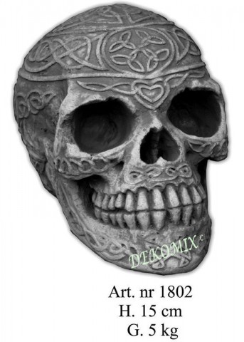 Totenkopf III Schädel Skull Skelett Kopf Halloween Party Horror Gothic Deko Prop