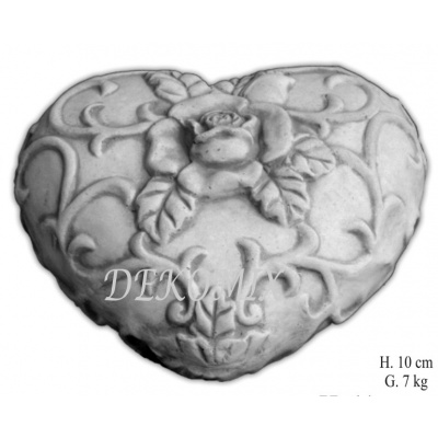 Herz-Rosa
