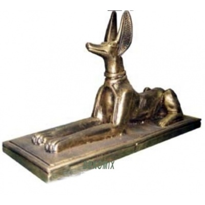 Anubis als Canide liegend klein