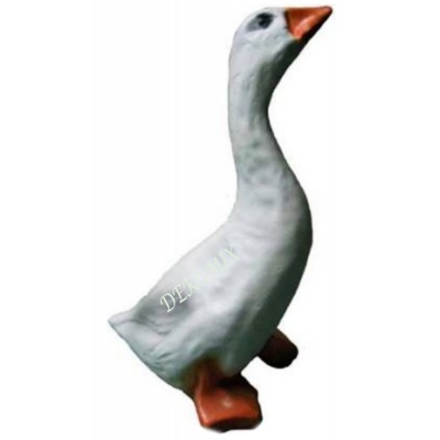 Gans stehend Kopf hoch