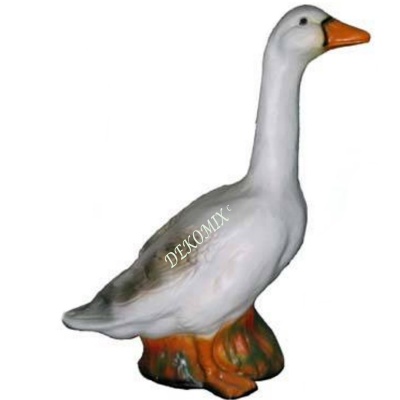 Gans stehend Kopf gerade